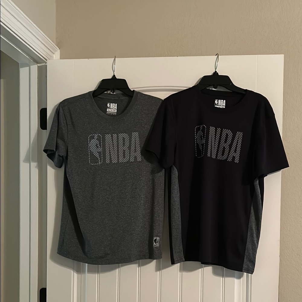 NBA Gray and Black T-Shirts